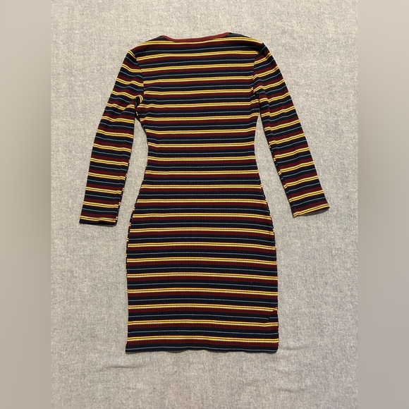 Charlotte Russe Striped Bodycon Dress - Picture 5 of 5